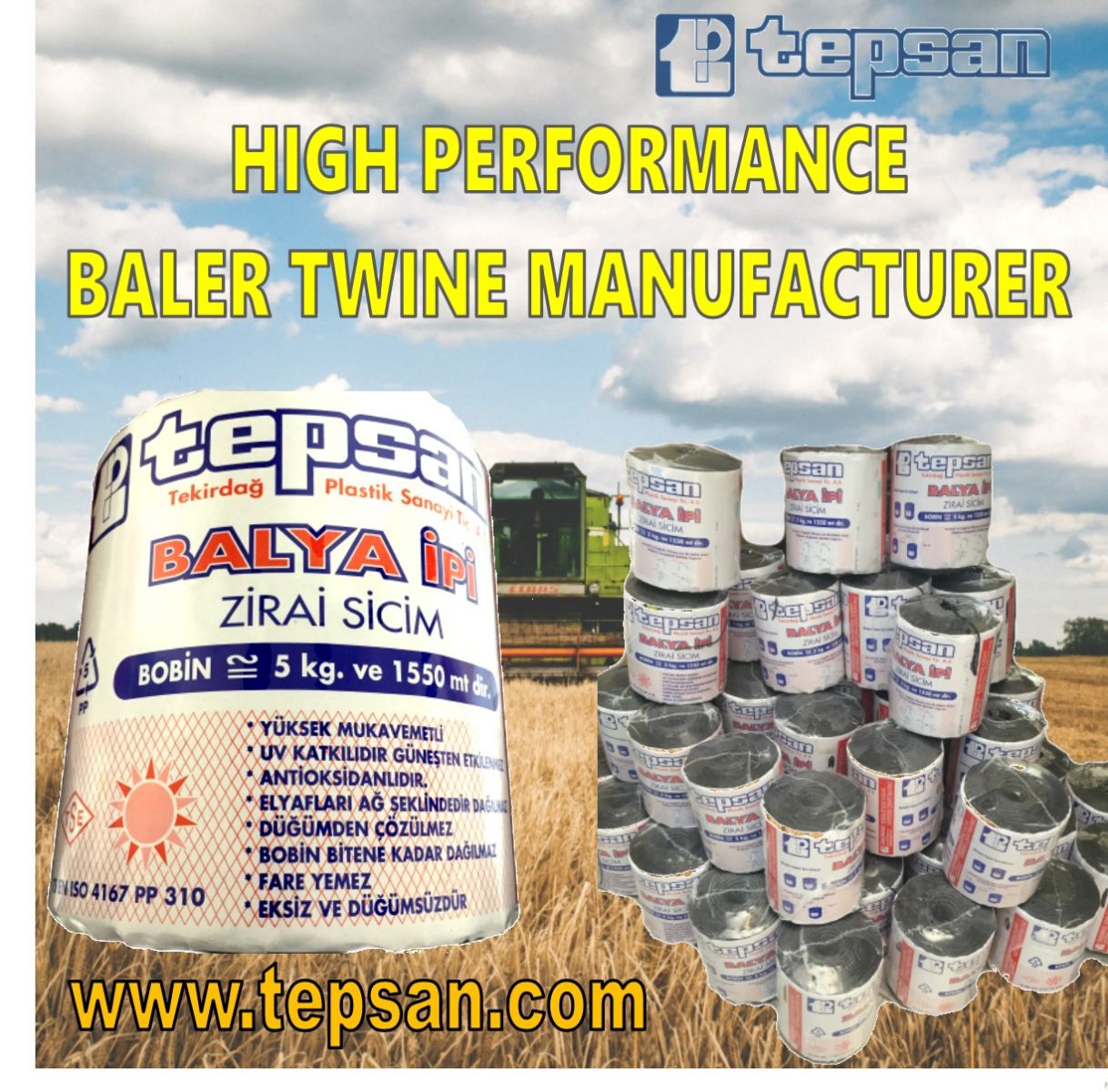 Plastic Baler Twine –